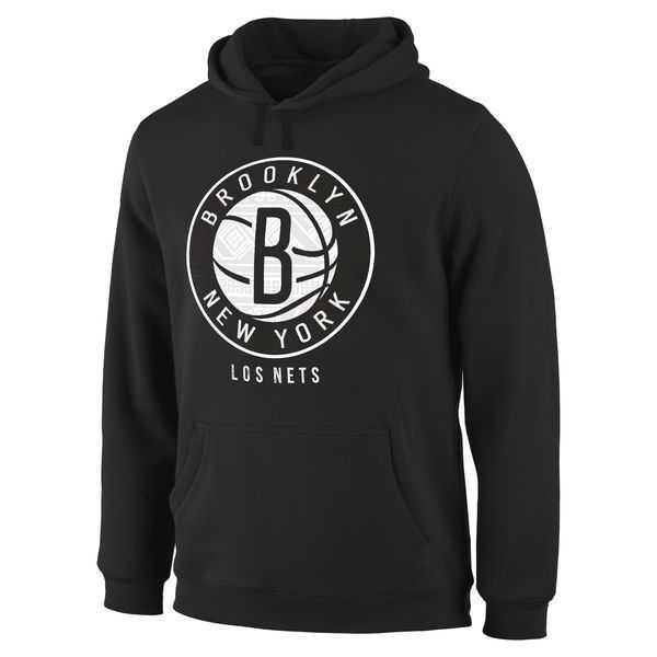 Men's Brooklyn Nets Noches Enebea Pullover Hoodie - Black,We sell and wholesale Men's Brooklyn Nets Noches Enebea Pullover Hoodie - Black on line form chian!